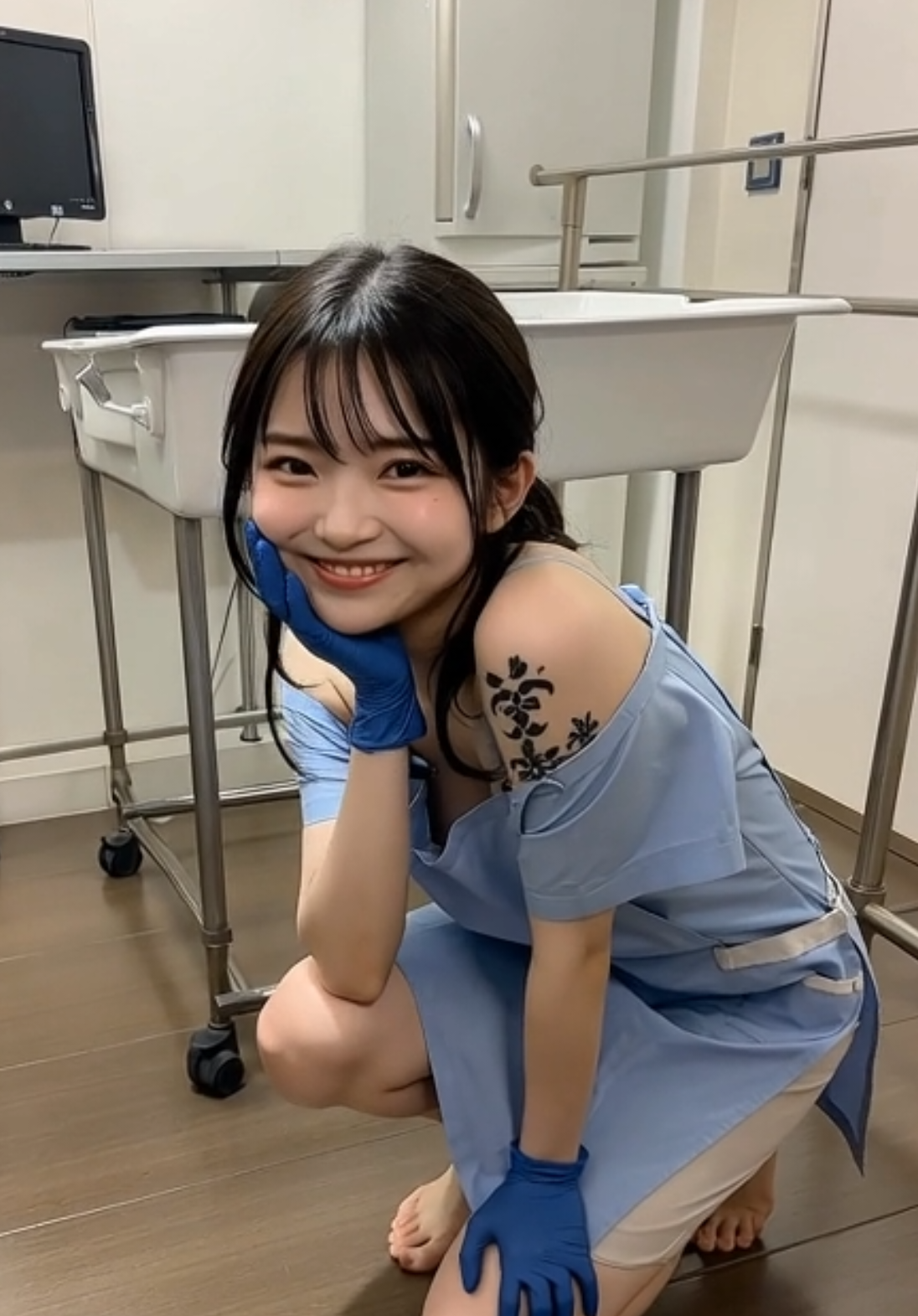 バレた？🫶 #Vlog #fyp #かわいい #病院 #看護師 