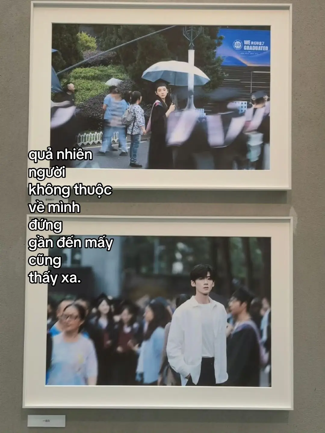 không thuộc về mình - đứng gần cũng thấy xa. #yeutham #crush 