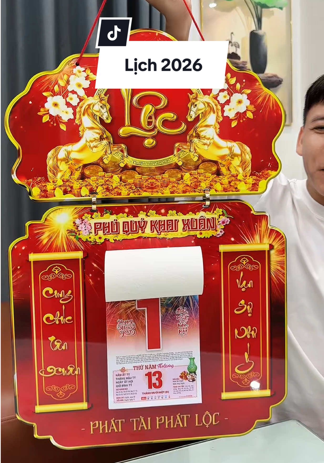 Ăn đứt mọi năm luôn bác ạ #haohomhinh #lichtet2026 