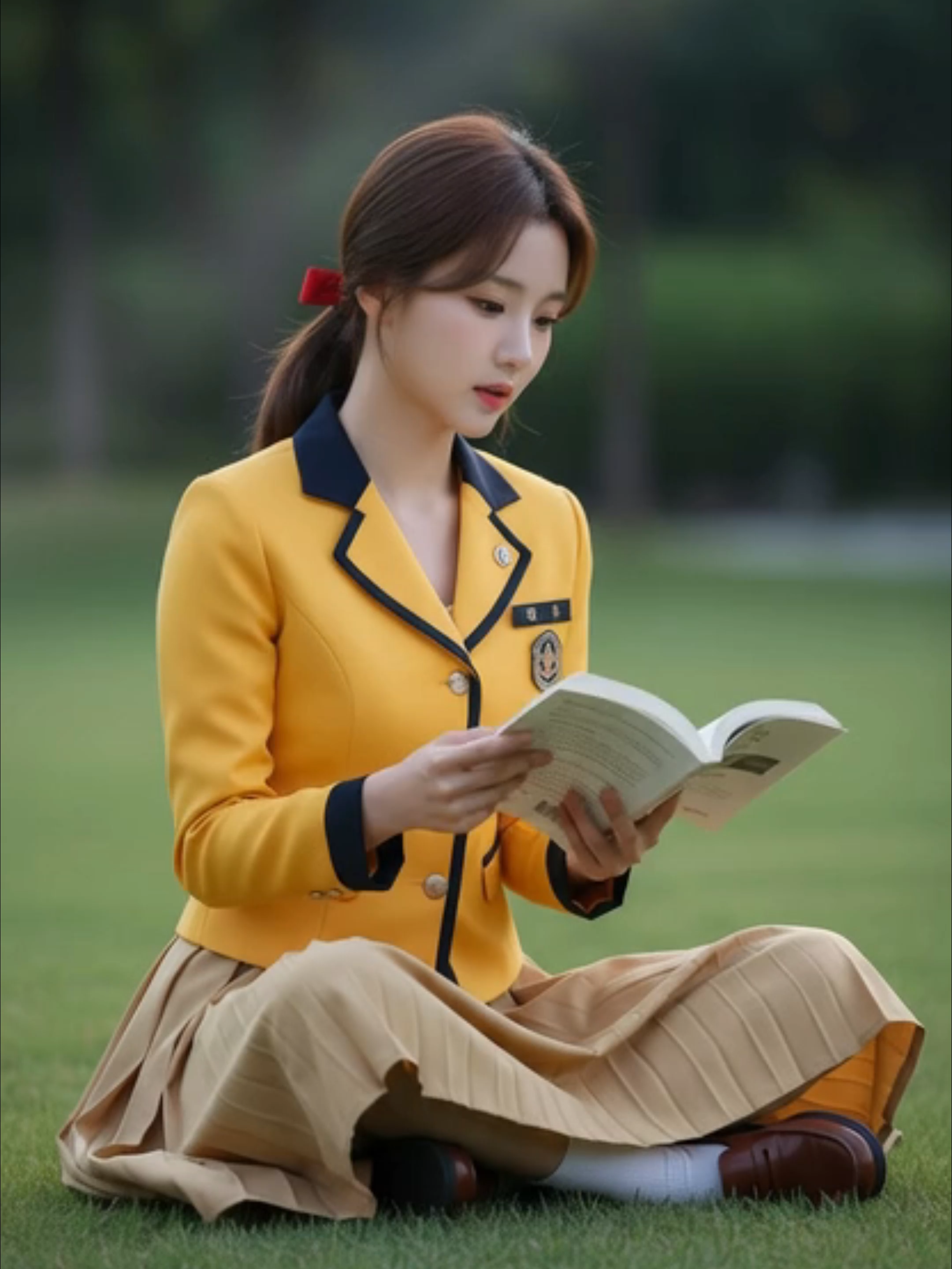 Peaceful Reading in the Park #StudyVibes #ReadingTime #StudyAesthetic #PeacefulVibes #BookLover #StudentLife #Relaxation #OutdoorReading #QuietMoment #Calmness #Mindfulness