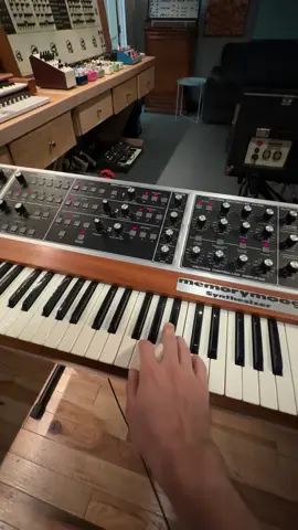 Moog Modular + Memorymoog ⚡️ #synth 