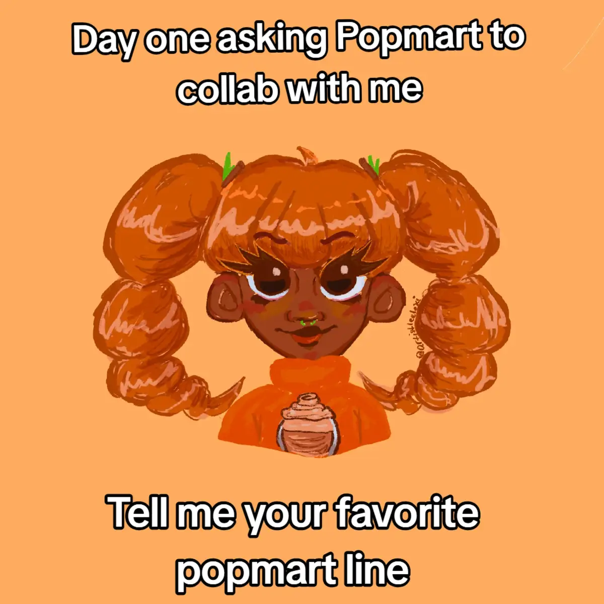 These are my original characters! Penny Spice was brought to life via post it in 2021! @POP MART US @POP MART US SHOP @POP MART US 