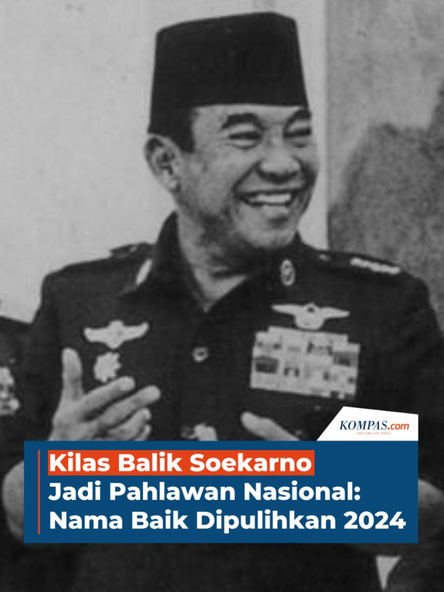 Perbincangan soal pemberian gelar pahlawan nasional kembali mencuat setelah muncul usulan agar Soeharto diberikan gelar serupa. Saat ini, dari tujuh presiden Indonesia, baru Soekarno yang menyandang gelar pahlawan nasional yang diberikan pada 7 November 2012 oleh Presiden Susilo Bambang Yudhoyono melalui Keppres Nomor 83/TK/TAHUN 2012. Soekarno sempat mendapat stigma negatif karena dituduh terlibat G30S/PKI melalui TAP MPRS Nomor XXXIII/MPRS/1967. Pada 26 Agustus 2024, pemerintah resmi mencabut ketetapan itu. Langkah ini dinilai sebagai pembersihan stigma negatif terhadap nama Soekarno. Penulis: Nawir Arsyad Akbar, Kompas.id Kreatif: Blanka Rahel Maretha Joanne Produser: Elizabeth Ayudya Ratna Rininta ~R #PahlawanNasional #Soekarno #Hatta #SBY #Presiden #Indonesia ##voice