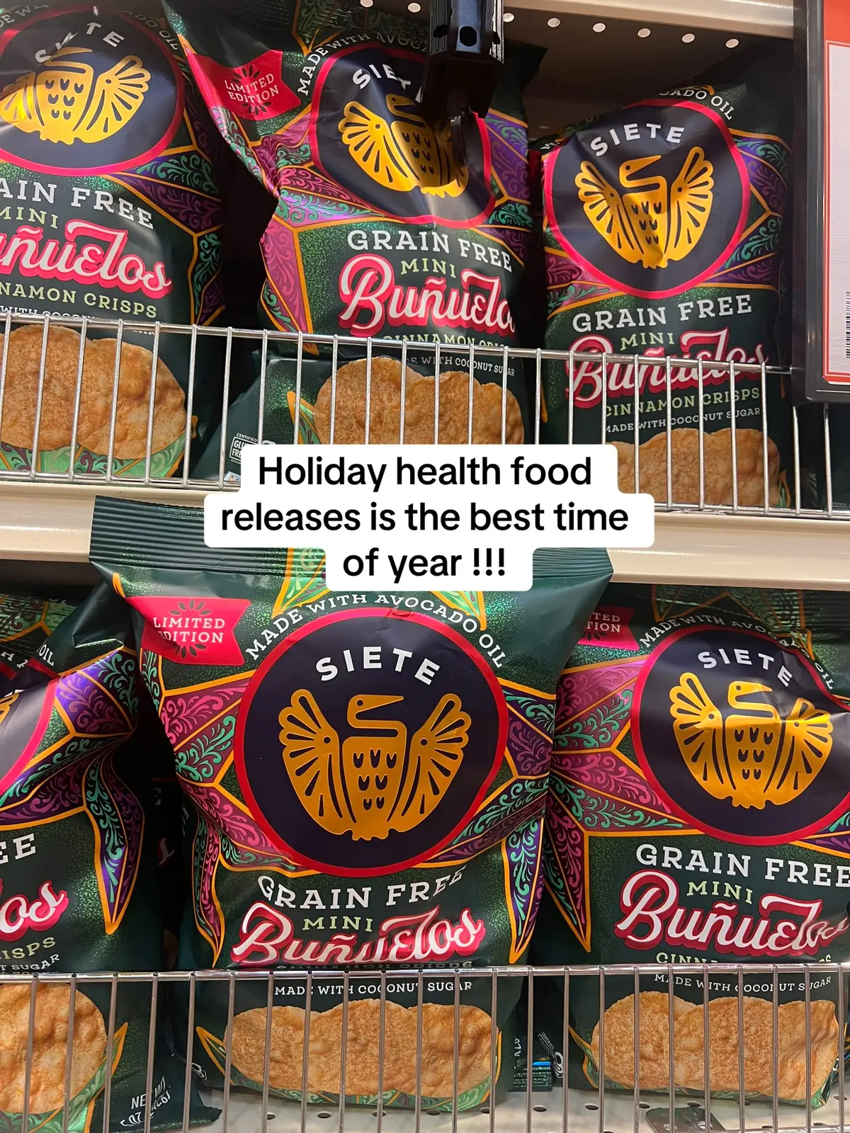 #healthfoods #sproutsholidayfoods #newfoodfinds #healthysnacks #holidayfood 