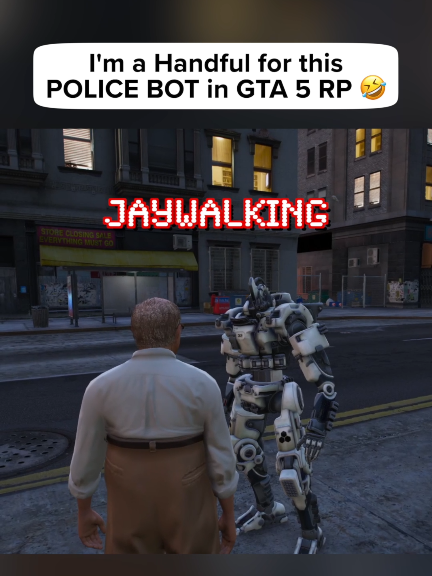 I'm a Handful for this POLICE BOT in GTA 5 RP!! @imbladee_ @hogshund PD Bot: Burn #gta5rp #gta #gtarp #gta5 #gtav #funny #fyp #gtaviral #gtavrp #gta5roleplay #gtavroleplay