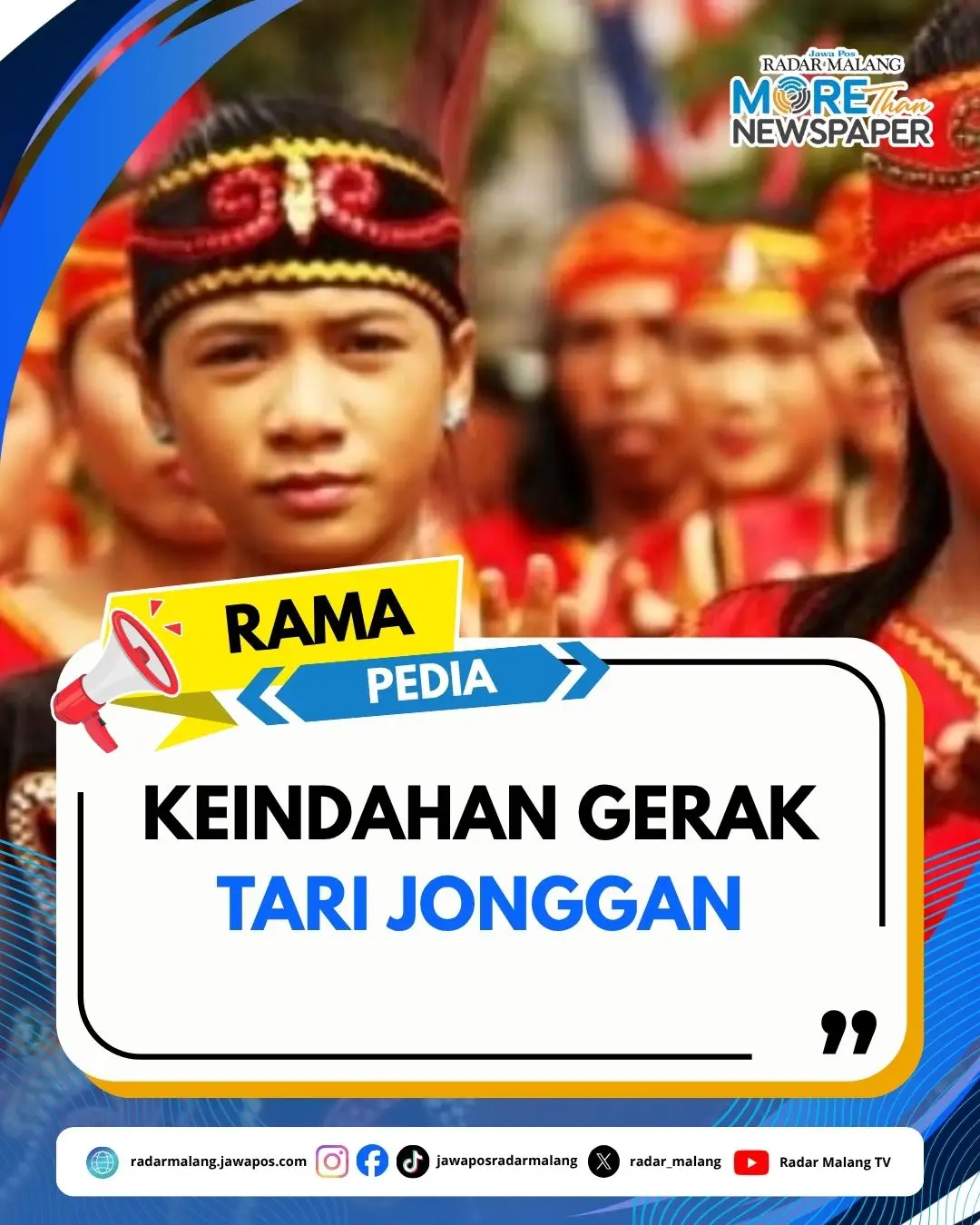 Keindahan Gerak Tari Jonggan ✨🙌 #tiktoktainment #radarmalang #beritahariini #budayaindonesia #taritradisional 
