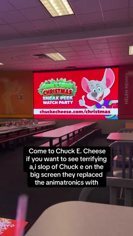 I wanted pizza not be terrified, Chuck E. Cheese you truly find a way to disappoint me and your fans further #chuckecheese #aislop #ai #fyp #fnaf