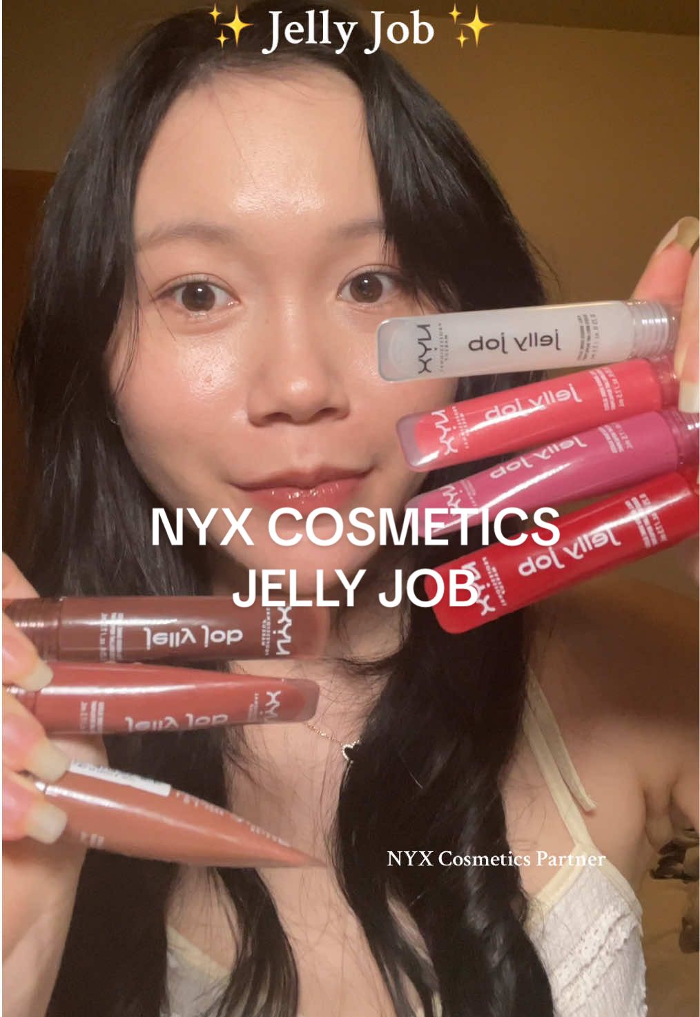 The shades are so pretty & not sticky at all  #nyxcosmetics #nyxcosmeticspartner #lipgloss #tiktokshopblackfriday @NYX Professional Makeup 