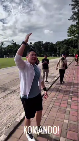 KOMANDOOOO!!! 🔥🔥🔥 📹: IG @aedputra  #fyp #teddyindrawijaya #seskabRI #letkolteddy #tedskyfriends