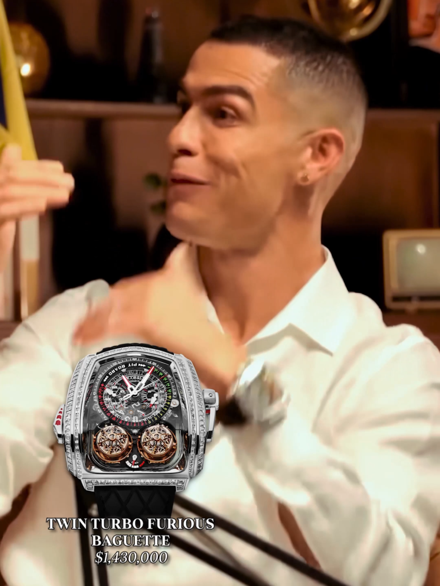 Cristiano in the Twin Turbo Furious Baguette