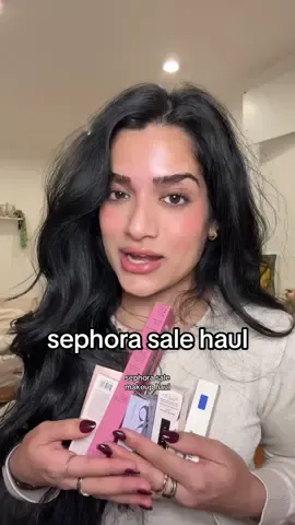 all the products i got from the @sephora sale!  @Fenty Beauty  @Saie  @VIOLETTE FR  @Sephora Collection  @Patrick Ta Beauty  #sephorahaul #sephorasale #brownskinmakeup #makeuphaul #browngirl 