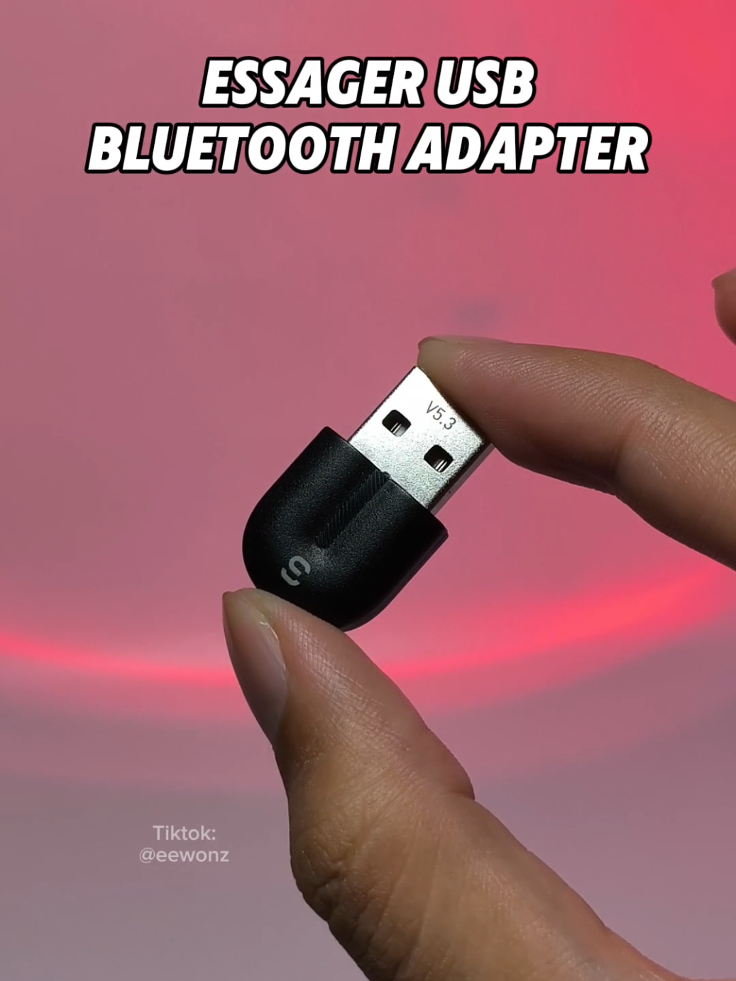 Essager USB Bluetooth v5.3 Adapter Dongle. #bluetoothdongle #bluetoothadapter #usbbluetooth 