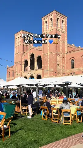 The weekend’s off to a beautiful start 💙 #UCLA #CollegeLife #FamilyWeekend 