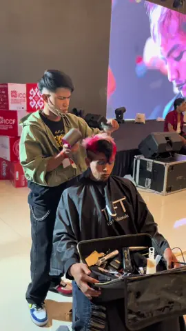 pocong e sek nyukur 🤣  #barber #battle #malang #barberbattle #kobama 