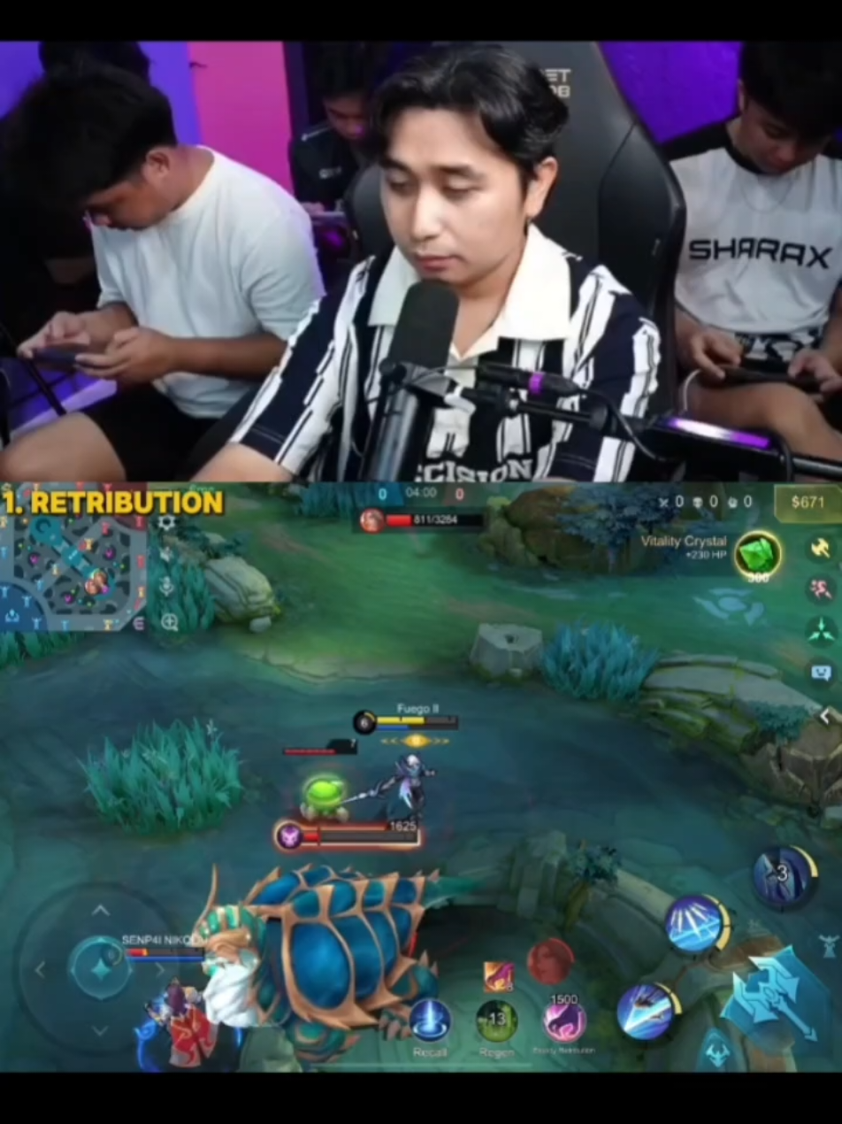 Retribution tips para sa mga jungle langer #MLBB #fyp #ml #mobilelegends #fuego 