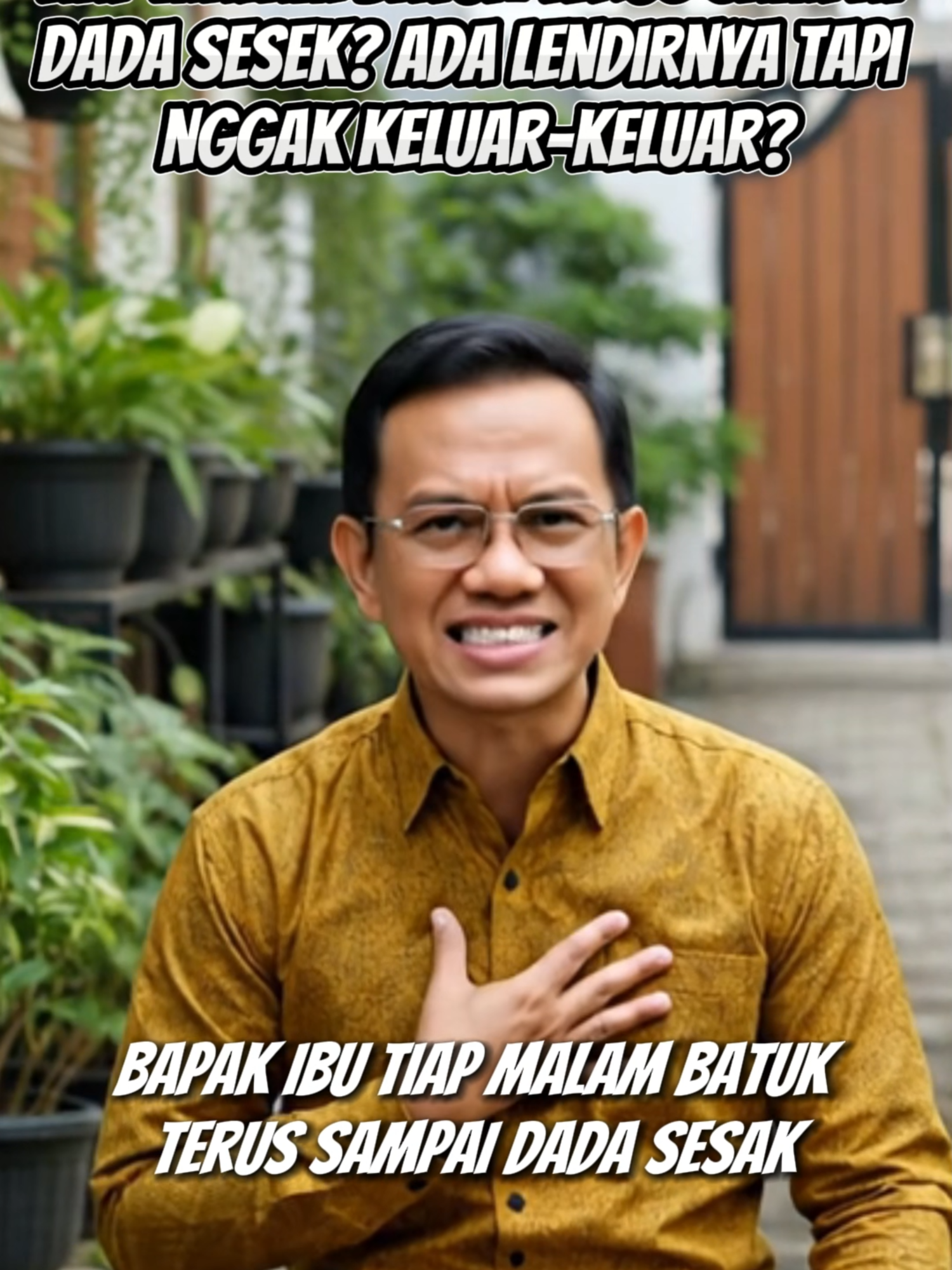 Tiap malam batuk terus sampai dada sesek? Ada lendirnya tapi nggak keluar-keluar? #batuk #batukberdahak #batukmenahun #gurah