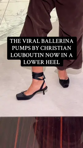 Ask and you shall receive! #ballerinaheels #christianlouboutin #louboutin #redbottoms #luxuryfashion #ballerinapumps #fallfashion #comfortableheels #blacktie 