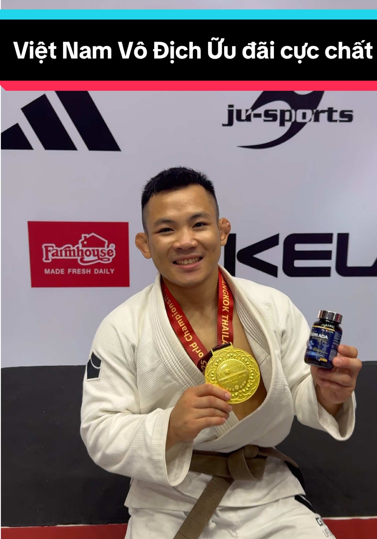 Việt Nam Vô Địch Kẽm ADA ưu đãi tốt cho mọi người #daohongson #jiujitsu #kemada #tuhaovietnam #suckhoe 