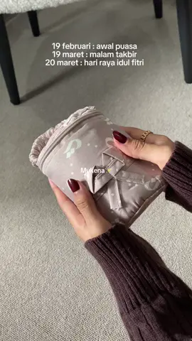 Mukena buat persiapan ramadhan, so excited ❤️ #mukena #mukenahcantik #mukenatravel #ramadhan2026 