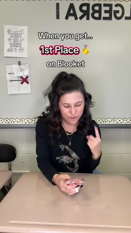 In the words of Ricky Bobby, “If you ain’t first, you’re last.” 🏁 #firstplace #2ndplace #3rdplace #blooket #schoollife 