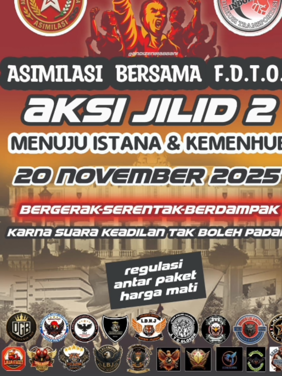 gaspoolll 20 November 2025 kita Orange kan Istana  #demoojolnasional #demoojol #aksigedoristana #asimilasi #lalamove #driverlalamove #kurol 