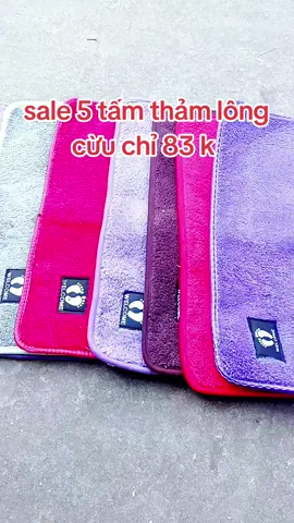 combo 5 tấm thảm lông cừu chỉ 80k #giadungthongminh #giadungtienloi 