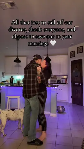 Let em talk, I’m right where i want to be. 🤍 #marriage #divorce #backtogether #noregrets #twinflame 