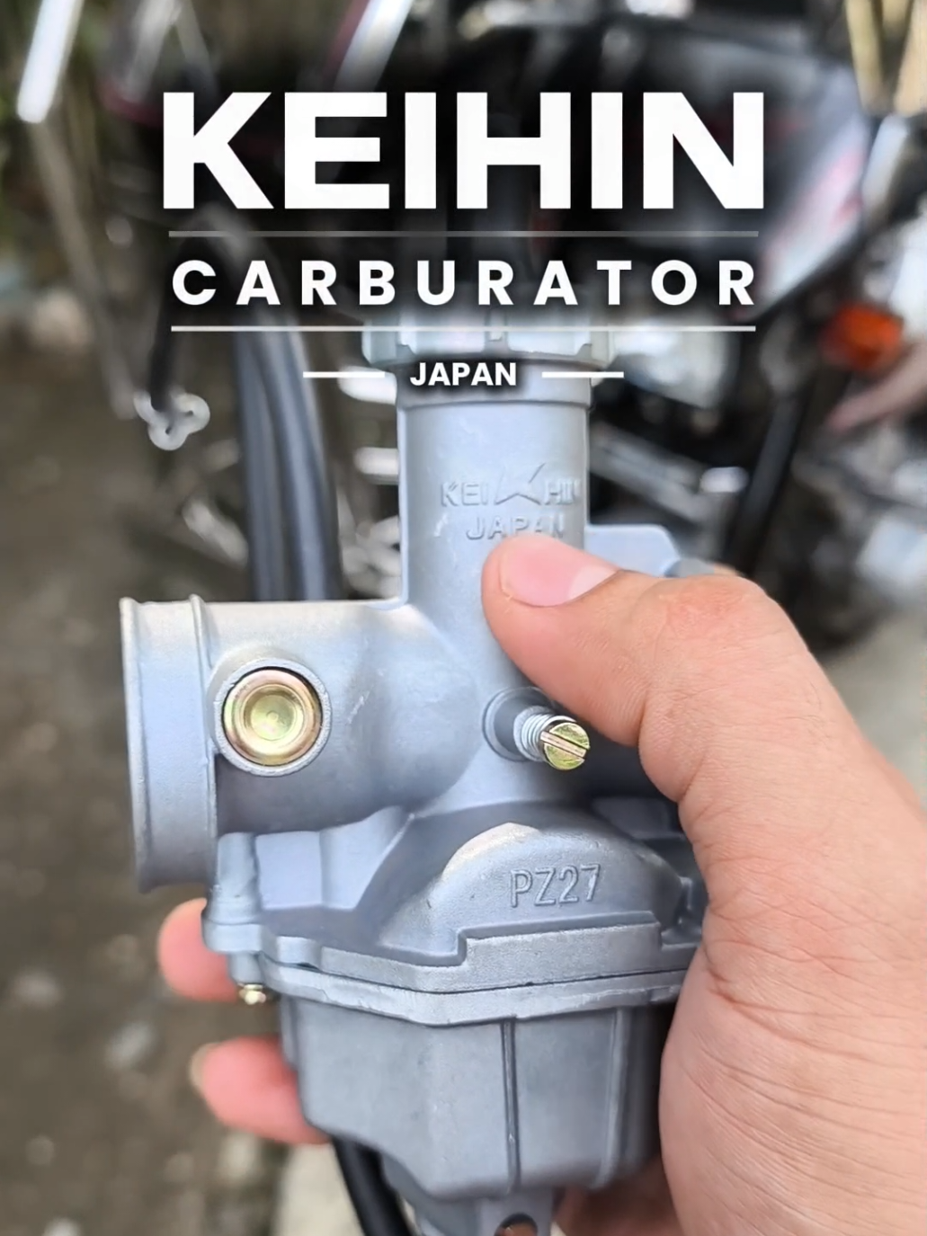 Solid na Carburador sa ating PANTRA🔥 #KEIHIN JAPAN CARBURETOR 27mm💯✅ #tmx #rusi #Pantra #carburetor 
