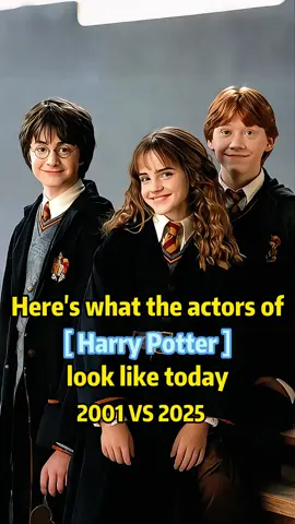 Here’s what the cast of Harry Potter looks like today! You can barely recognize the last one!How many people can you still recognize?#hollywood#entertainment#celebrity#HarryPotter#tvshow