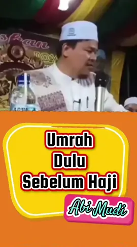 Abi Mudi Umrah Dulu Sebelum Haji? #ulamaaceh #dayah #abimudi #samalanga 
