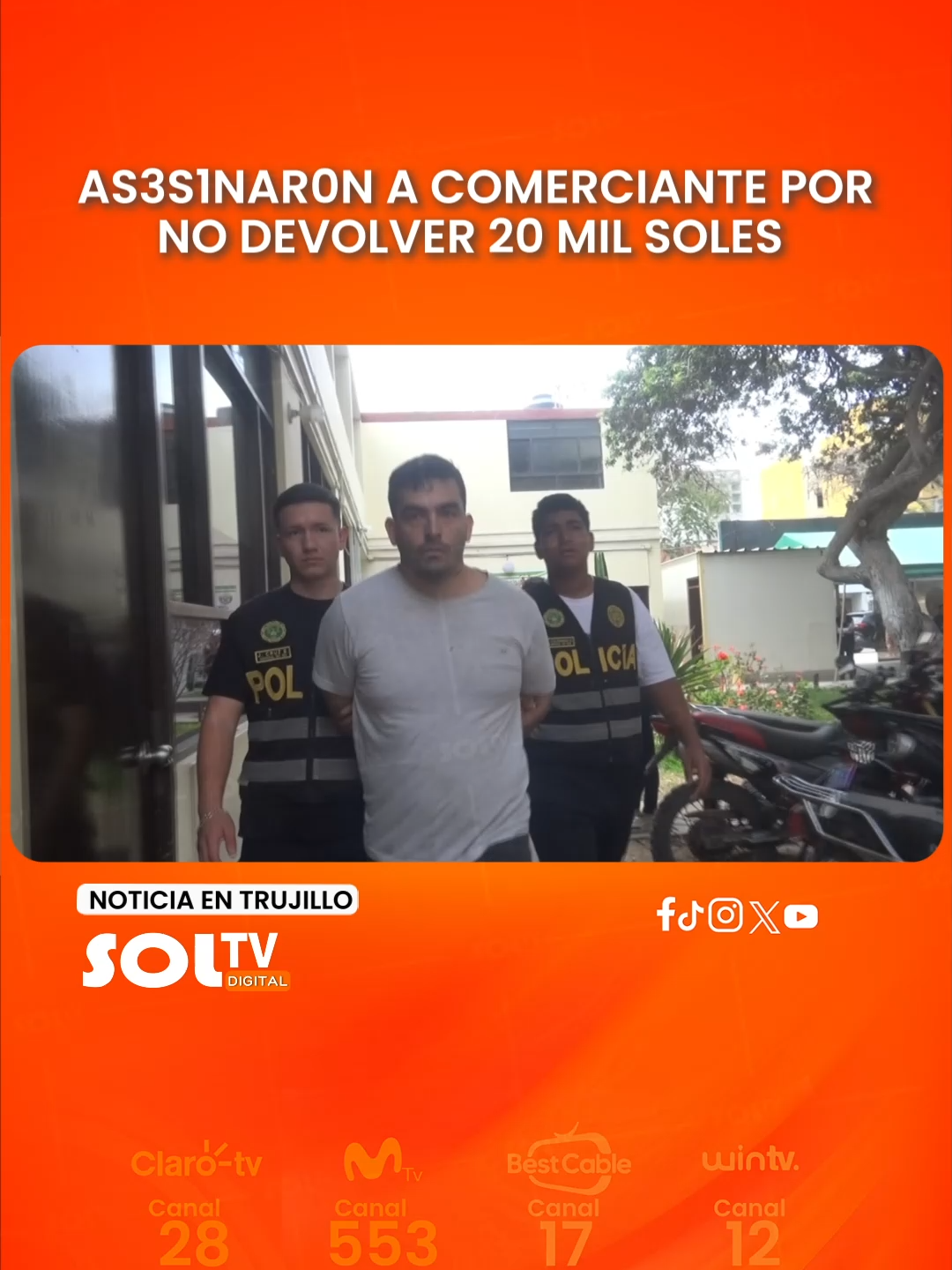 #Trujillo | Cae presunto autor intelectual de cr1m3n La Policía Nacional c4pturó a un ciudadano extranjero por presuntamente ser el autor intelectual del asesinat0 de un comerciante en Víctor Larco Herrera. La víct1ma se habría negado a devolver 20 mil soles que le entregaron para conseguir abogados.