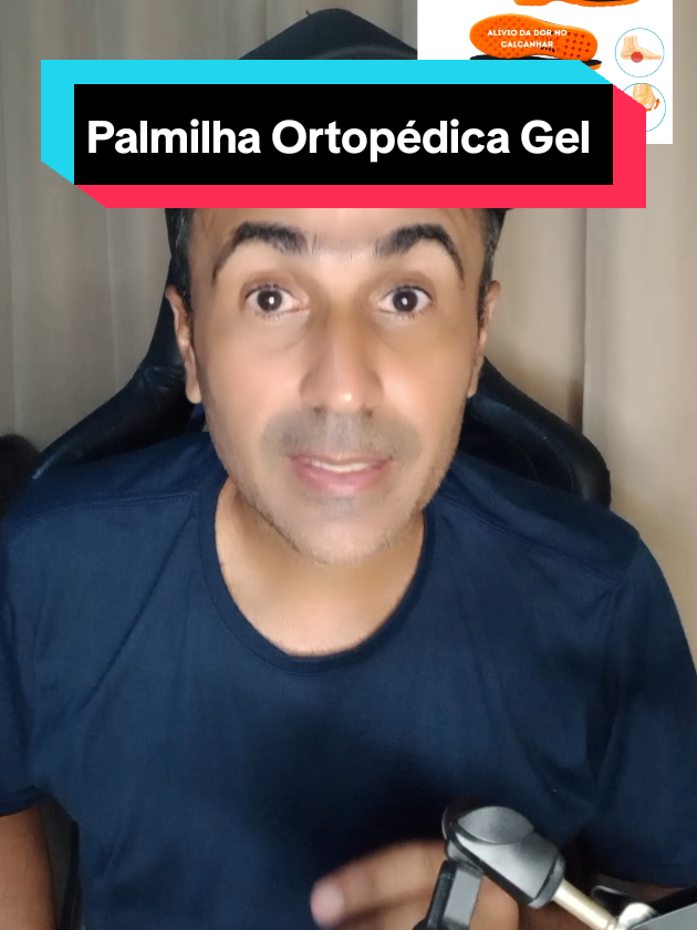 Palmilha Ortopédica Gel. Para quem está sentindo dor na sola do pé ou no calcanhar.  #palmilhaortopedicagel #palmilhaortopedica #palmilha #TikTokShopBlackFridayBR #TiktokShop1111BR 