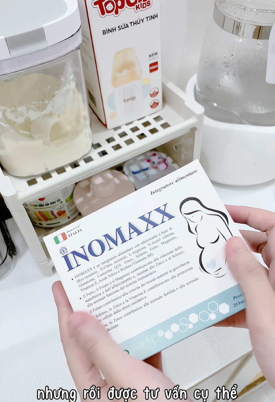 quay đi quay lại giờ có em Bơ được 9th rồi, mom nào đang muốn bồi bổ cơ thể để làm mẹ thì thử inomaxx này xem sao nè, t thấy oki phết đó ✔️ #embe🥑  #mangthai #inomaxx #botrunginomaxx #pcos 