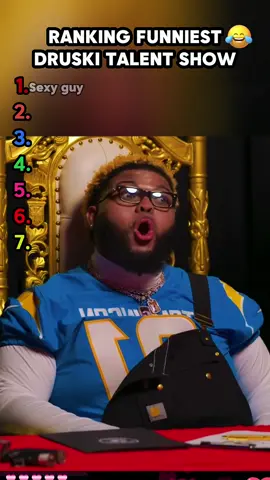 Ranking funniest druski talent show of all time #druski #talentshows #rank #funny 