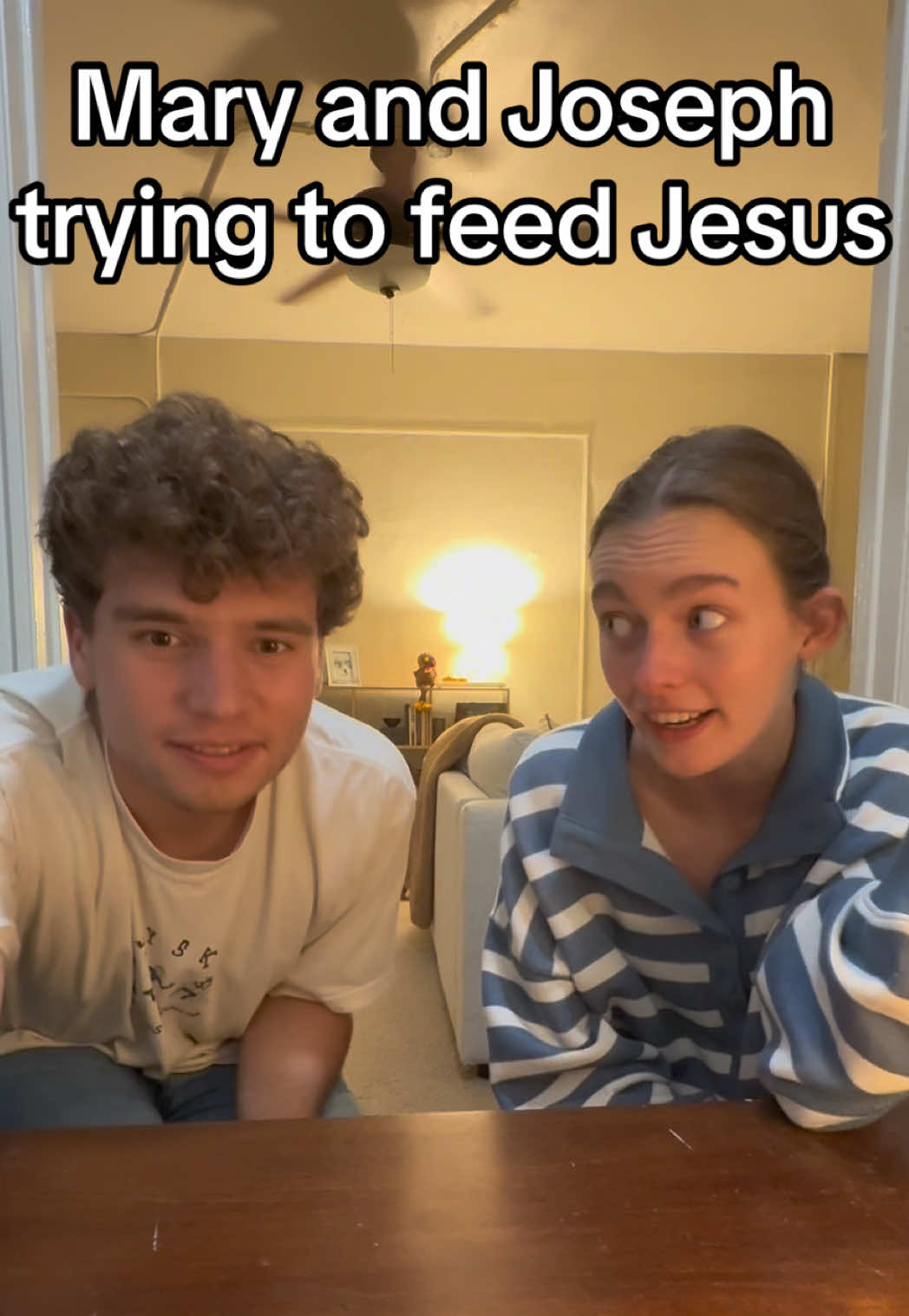 Jesus stop breaking the bread, just eat it lol #Jesus #christiancomedy #comedy #skit #christian #parenting #foryoupage #foryou