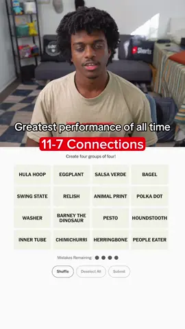 Top tier performance from the kid #wordletok #wordgames #connections #wordle #nytgames 