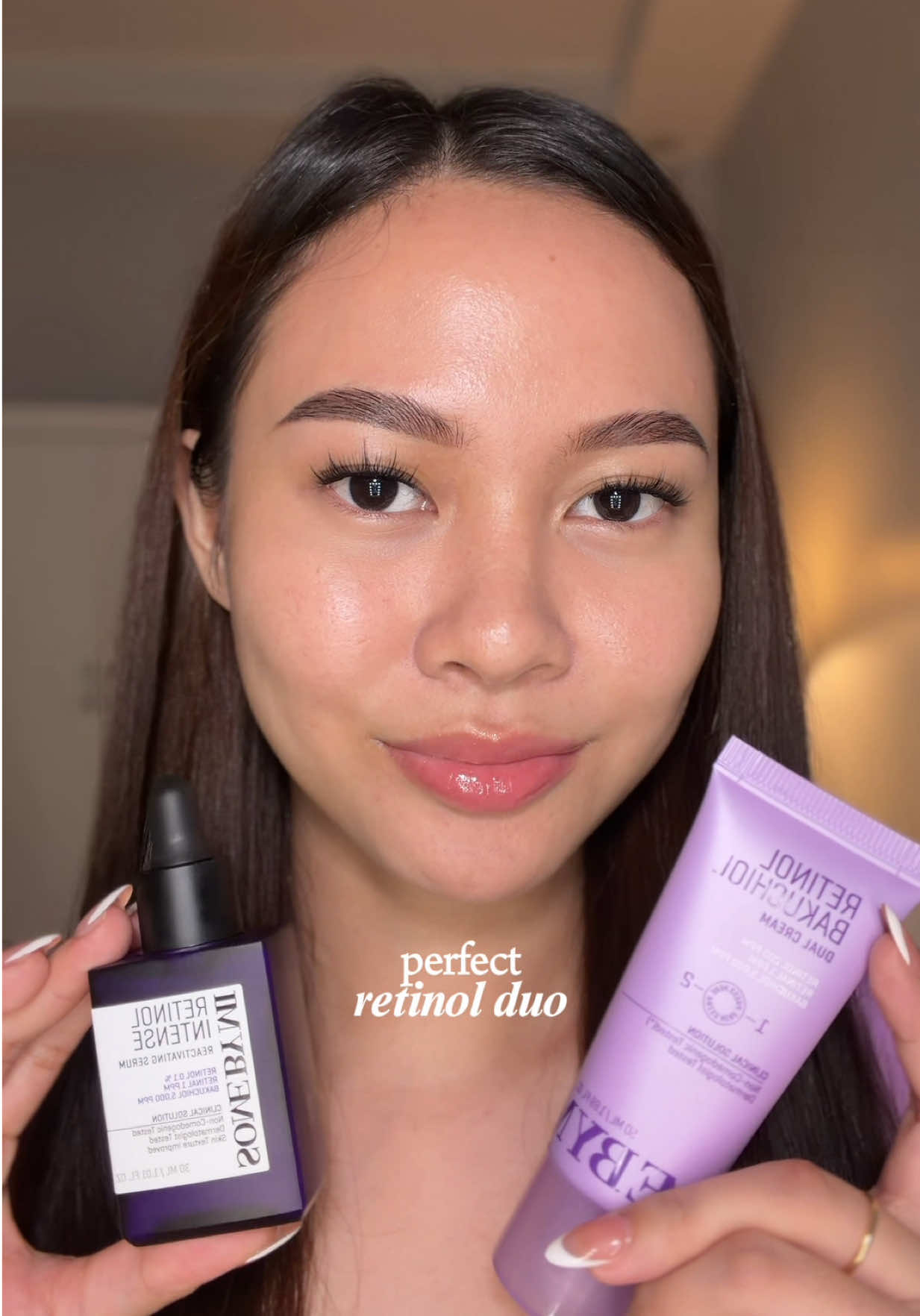 Are you struggling with large pores and dull skin? This is your lifesaver 🤩#somebymi #OurGlowDay #glassskin #retinol #retinolcream