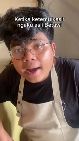 TAKSIR (Tanya-Tanya Kasir) ini beneran asli betawi kaga ya?🤔  #malangplacetogo #sotobetawimalang #nasiudukmalang #rekomendasimakananmalang #mabaumm 