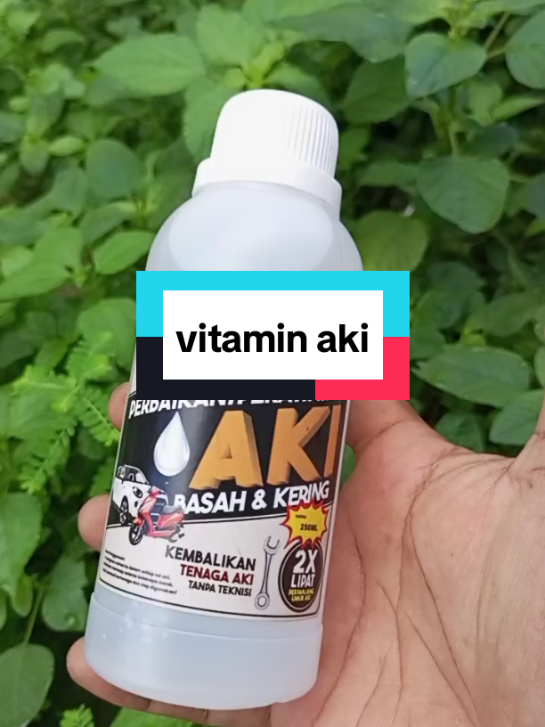 solusi aki soak#fiteccu #vitaminaki #cairanaki #aki 