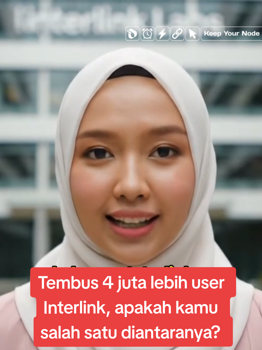 Code 53663 Interlink membuktikan, masa depan bukan ditunggu, tapi diciptakan bersama. Interlink sedang menulis sejarahnya sendiri di dunia digital. #InterLink #ITLG #ITL #Dyanfam #imnotsatoshi 