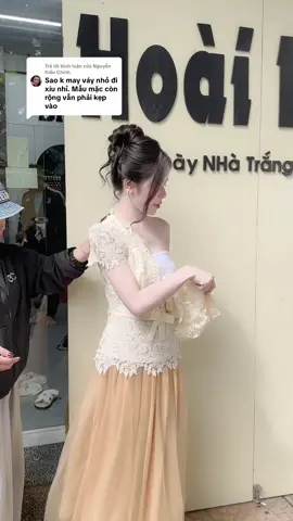 Trả lời @Nguyễn Kiều Chinh eo mẫu nhà em có năm sáu thôi các bà #hoainamninhiep #thoitrangtiktok #choninhhiep #vaycuoi #TikTokAwardsVN 