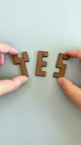 Can the three letters YES form a symmetrical shape?#iqtest #puzzle 