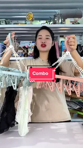 Combo…chùm móc treo tất quần áo lót   #mocchum #xuhuong #trending 