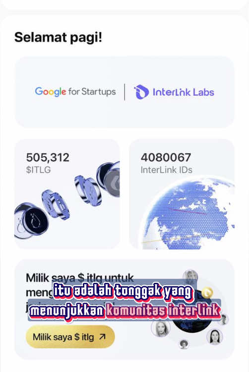 InterLink merayakan 4 juta pengguna dengan acara terbesar yang pernah ada. ITLX semakin dekat… tinggal beberapa hari lagi menunggu! #fyp #tiktok #viral #ITLG #interlink