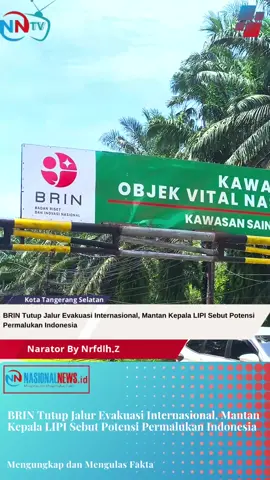 NASIONALNEWS,ID-TANGERANG SELATAN-Akhyar Umri, Salah satu peserta aksi unjuk rasa yang merupakan mantan Kepala Lembaga Ilmu Pengetahuan Indonesia (LIPI)  menilai penutupan jalan puspitek oleh Badan Riset Inovasi Nasional (BRIN)  mengatakan , bahwa jalan puspitek yang di mtutup BRIN merupakan jalur evakuasi yang di rekomendasi oleh Badan Atom Internasional jalur yang tidak boleh ditutup.@Benyamin Davnie @Pilar Saga Ichsan #BRIN #tangerangselatan #tangsel #puspitek #radiasinuklir 
