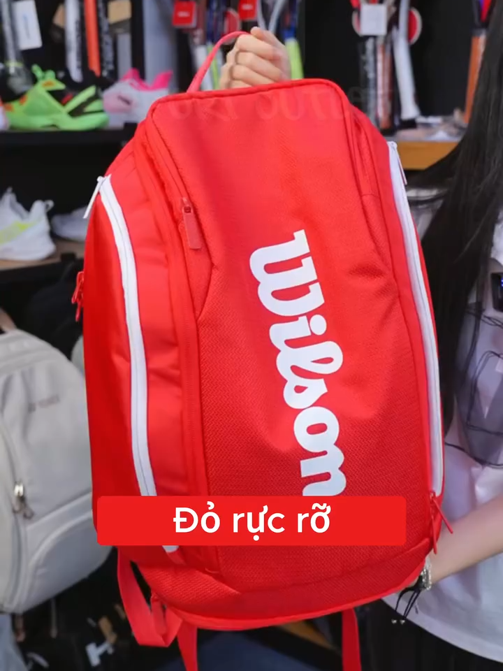 Balo Wil Super Tour Red🎒🔥 👉 Item không thể thiếu với các bạn có phong cách trẻ trung - năng động và cá tính 👉 Công năng vượt trội, bạn hoàn toàn có thể sử dụng hàng ngày hoặc du lịch ngắn ngày 👉 Mình săn được có 3chiếc, chốt nhanh kẻo hết Nhóm săn Sale : https://zalo.me/g/szuyjh438 ----------------------------------------------------------------- GIDO - Sport Outlet JP: - Nhận vận chuyển 2 đầu Việt Nam - Japan - ĐC: Tòa HH1 Linh Đàm Hoàng Mai Hà Nội, Hanoi, Vietnam#pickleball #xuhuong