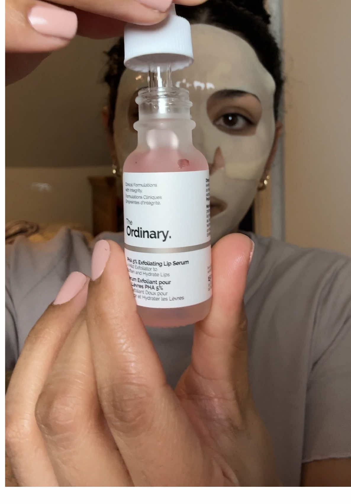 Luce unos labios hermosos con este suero de The ordinary #theordinary #phalipserum #exfoliantedelabios #serumexfloliating #labiossecos 