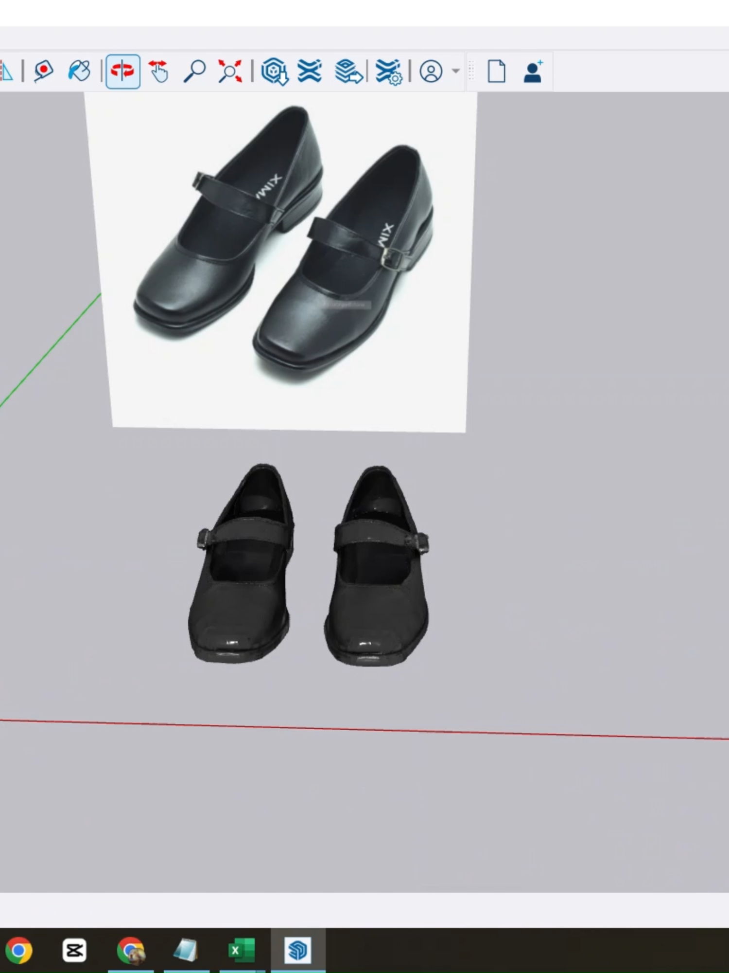 Cara Membuat sepatu cuma modal foto bisa jadi 3D yang bisa dibuka di sketchup. cepat, mudah. Bayar sekali, pake berkali kali. link disini = https://lynk.id/mandorsketchup/k94k3z1lxxwl #sketchuppro #fyp #sketchup3d #sketchup