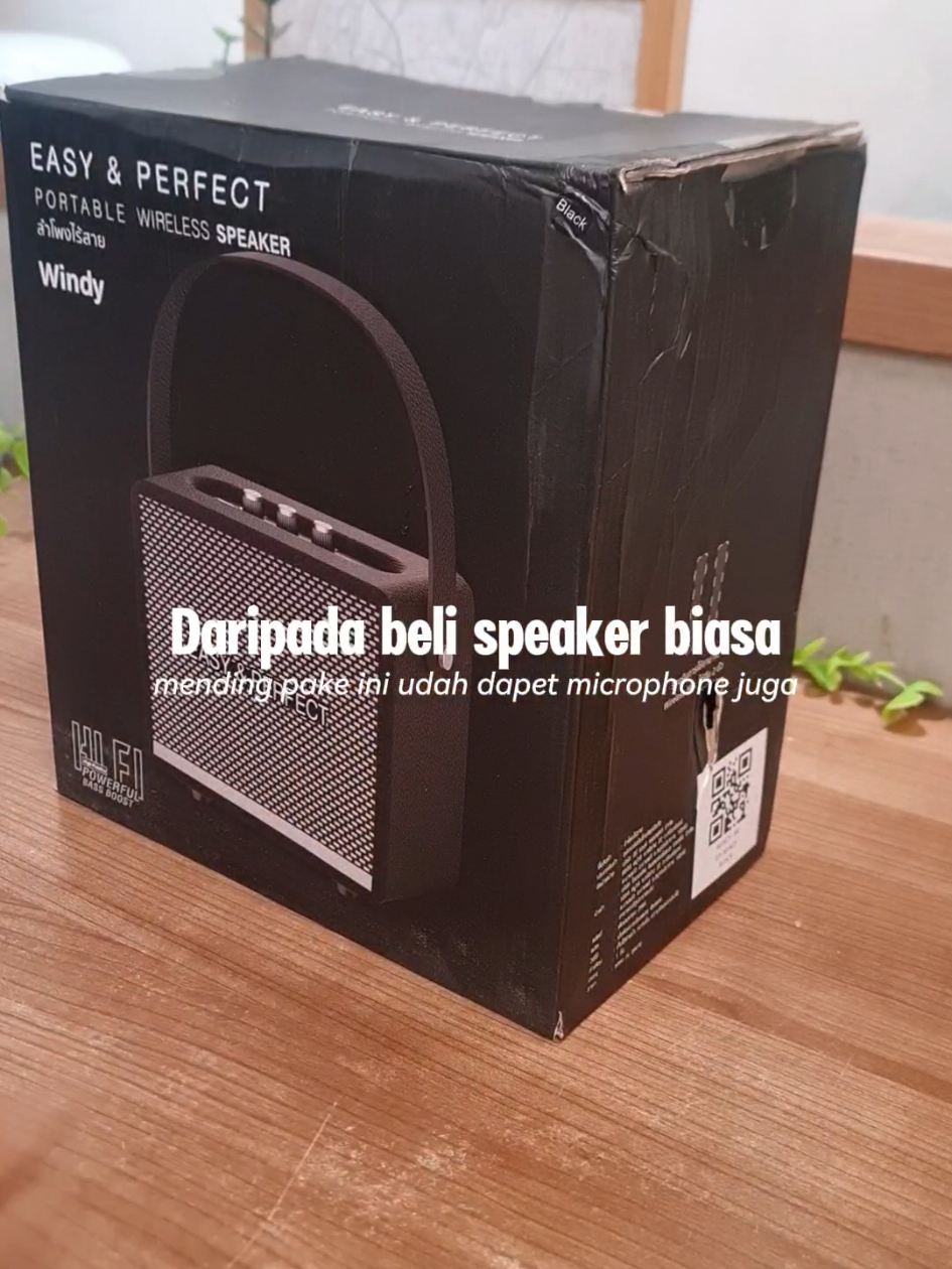 Bagian 1 | asli ini speaker cakep.abis mana dapet microphone pula sayang banget kalo ga kebagian #speakerbluetooth #speakermic #easyandperfect #promoguncang1111 #sipalingaffiliate 