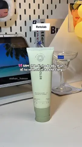 Sữa rửa mặt Retolab dành cho da dầu m.ụn #muataitiktokshop #retolab #suaruamat2chieu #chamdamun #skincare 
